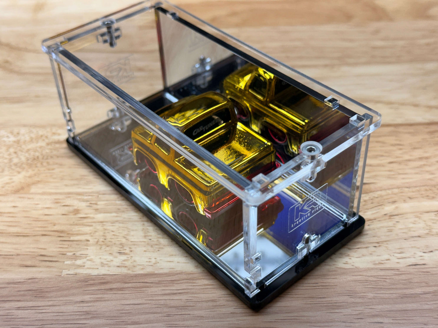 Customizers Standard Diecast Acrylic Display with optional removable base