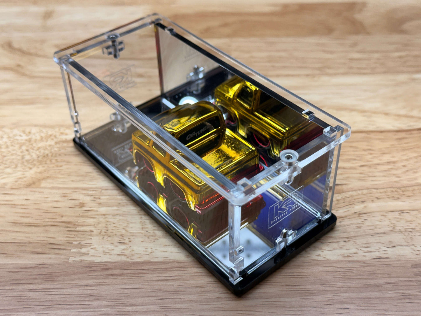 Customizers Standard Diecast Acrylic Display with optional removable base