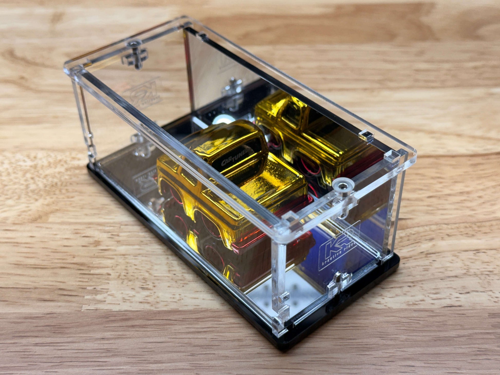 Customizers Standard Diecast Acrylic Display with optional removable base