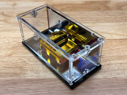 Customizers Standard Diecast Acrylic Display with optional removable base