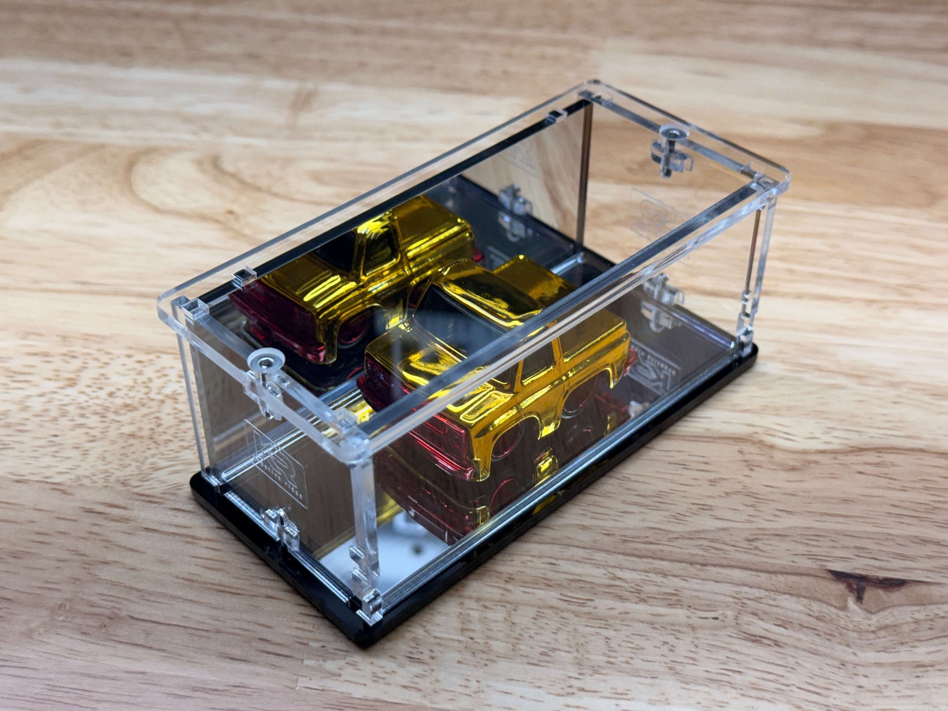 Customizers Standard Diecast Acrylic Display with optional removable base