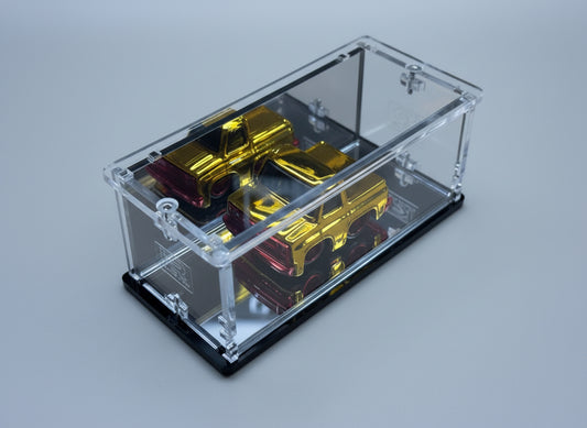 Customizers Standard Diecast Acrylic Display with optional removable base