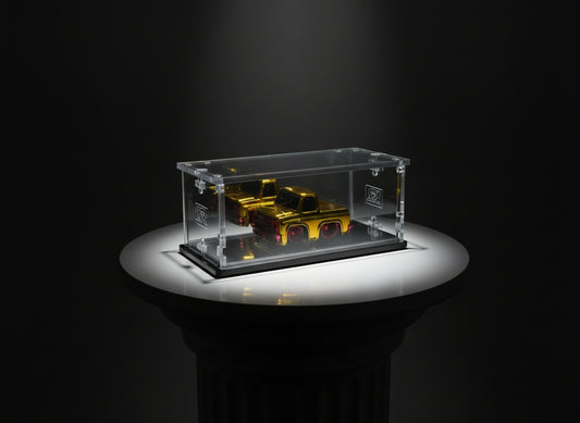 Customizers Standard Diecast Acrylic Display with optional removable base