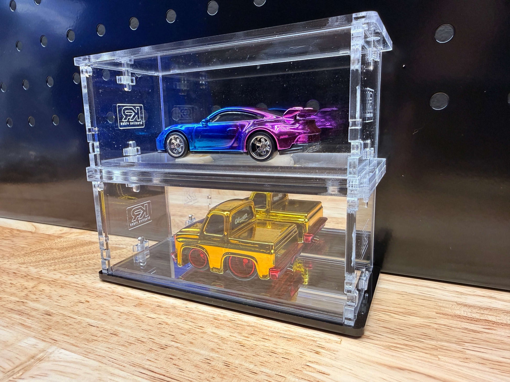 Customizers Standard Diecast Acrylic Display with optional removable base