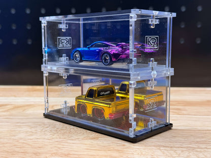 Customizers Standard Diecast Acrylic Display with optional removable base
