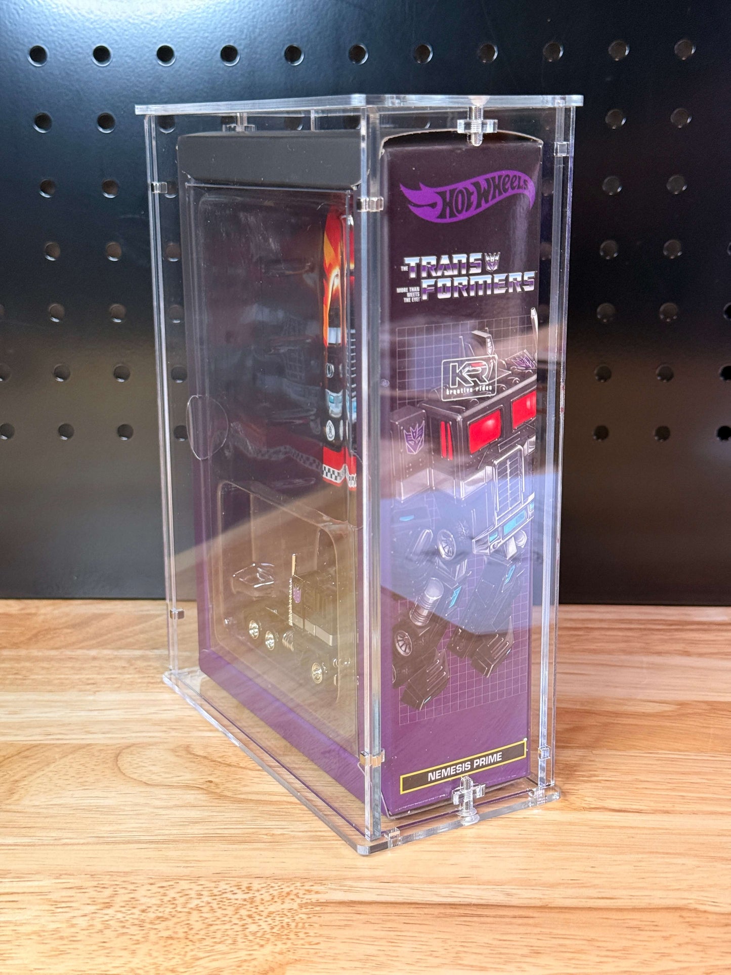 Hot Wheels RLC Transformer Single Acrylic Display Case