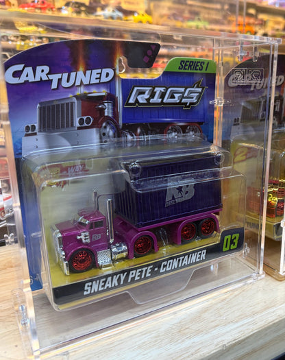Acrylic Display Case for Car Tuned RIG$ CONTAINER Trucks