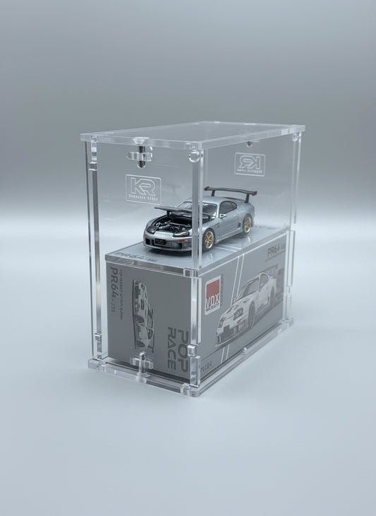 POP RACE - 2-Tier Acrylic Display Case
