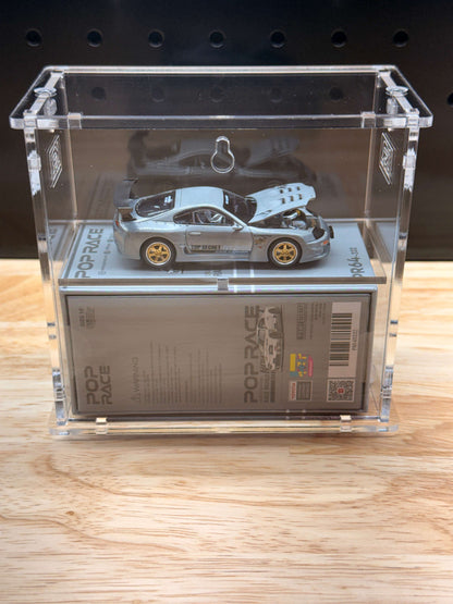 POP RACE - 2-Tier Acrylic Display Case