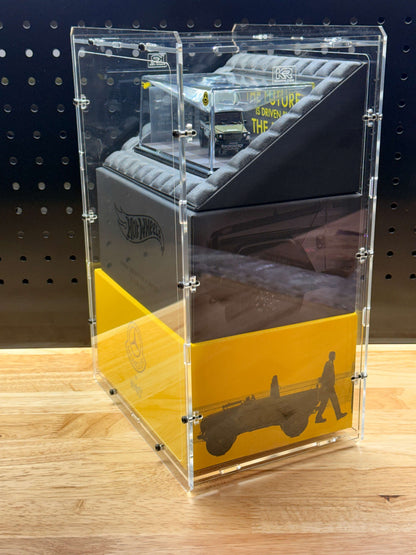 Hot Wheels x Mercedes-Benz Project G-class Past II Future designed by NIGO Acrylic Display Case