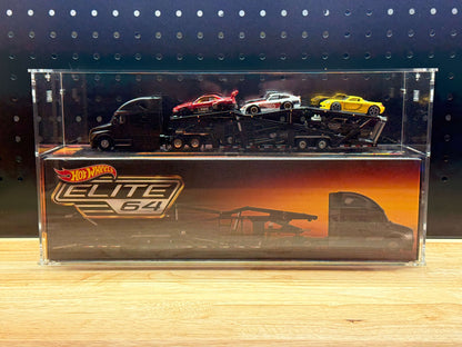 Hot Wheels Elite 64 Freightliner Cascadia Acrylic Display Case