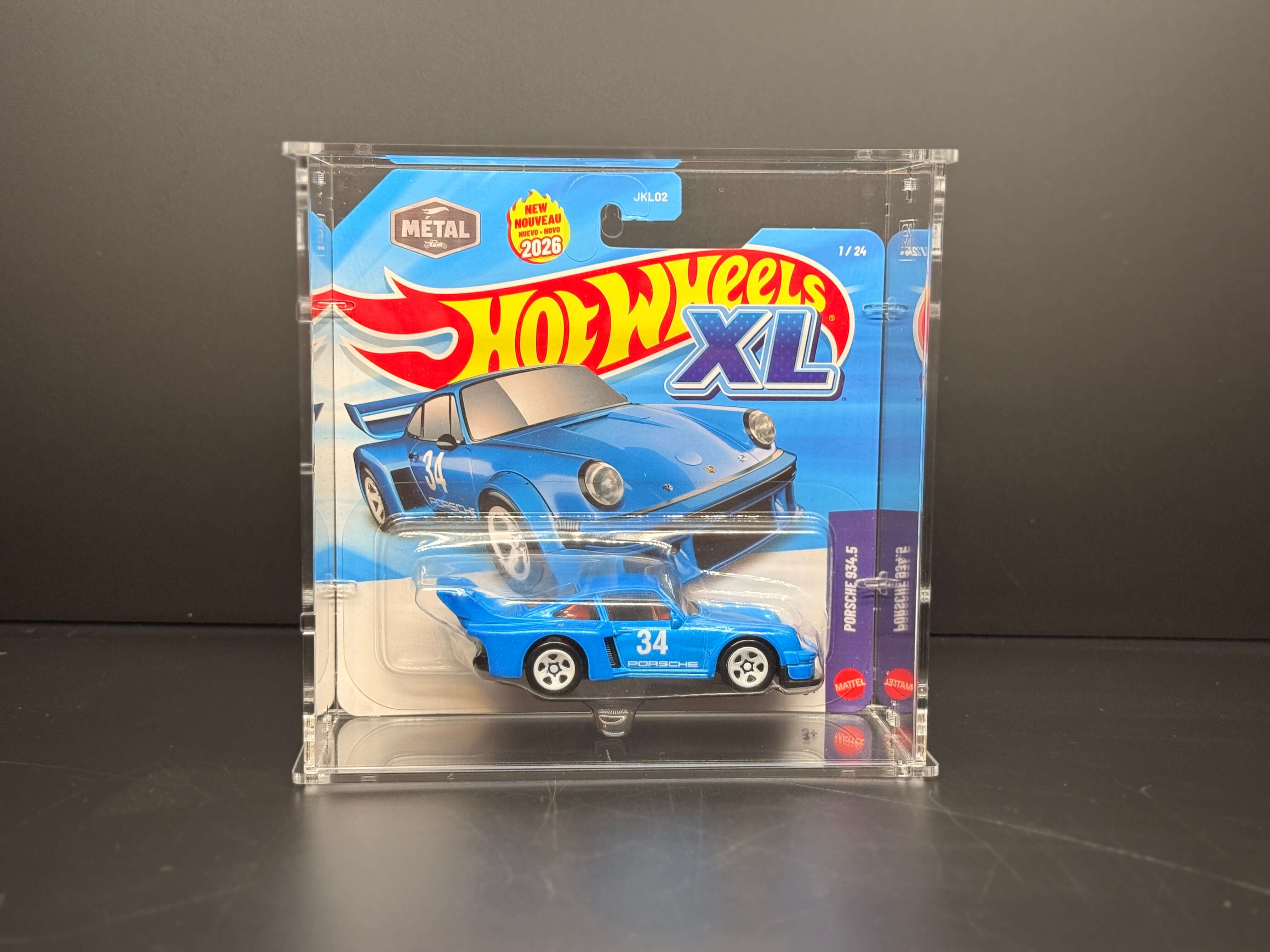 Hot Wheels Premium Display Case 未開封‼️ベルエア Hot Wheels XL Acrylic Display Case - Premium USA-Made Display