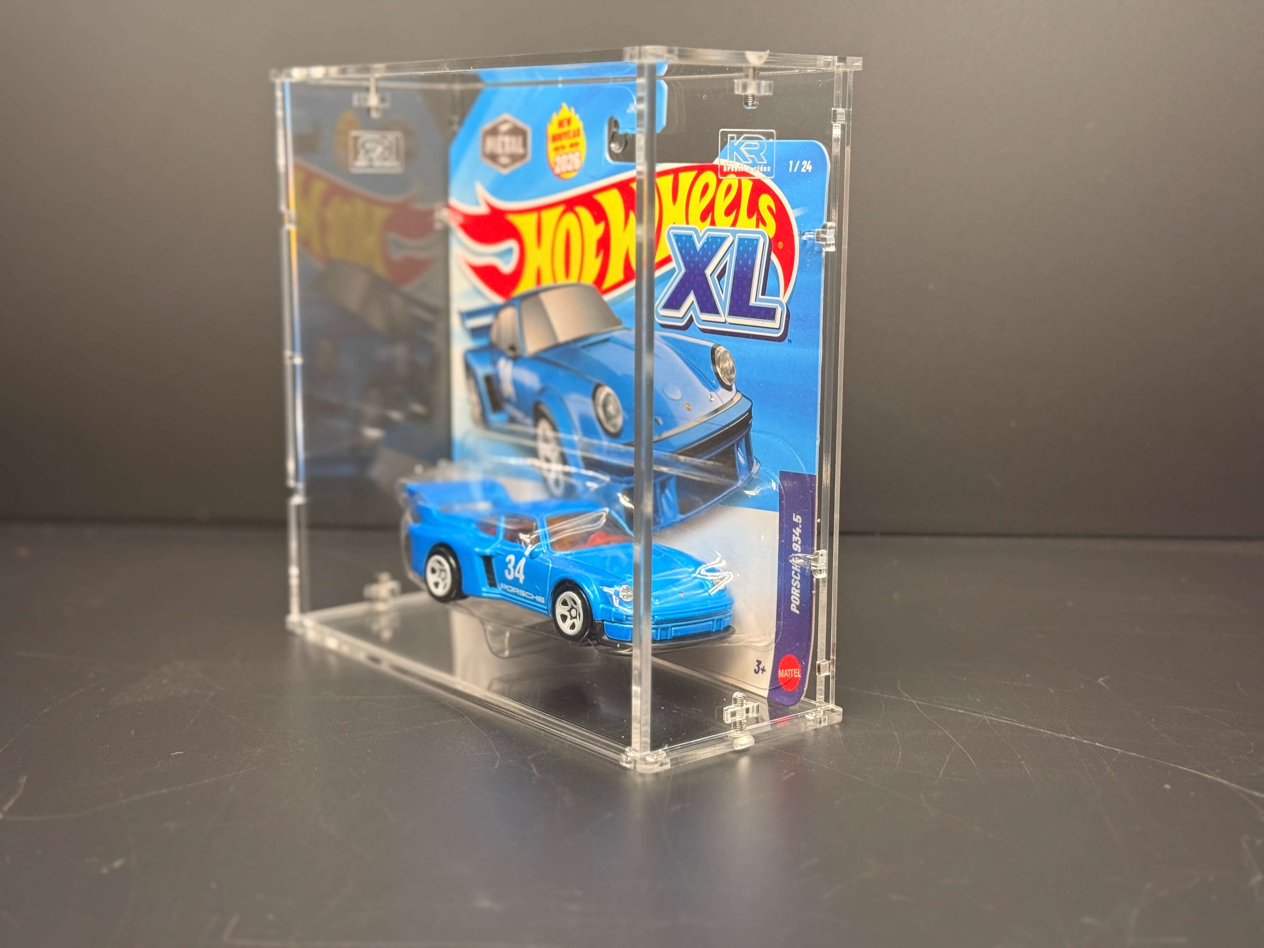 Hot Wheels XL Acrylic Display Case - Premium USA-Made Display