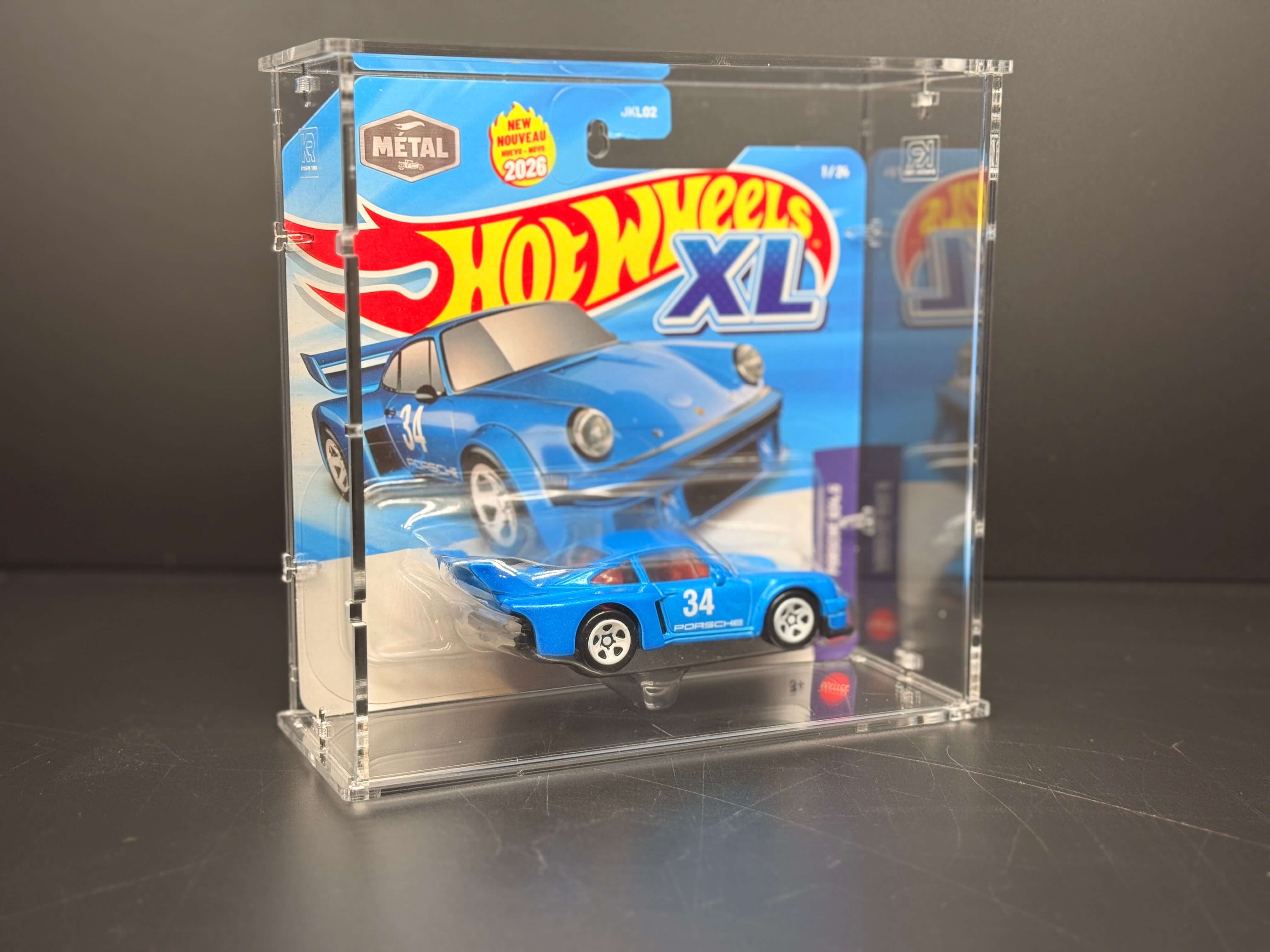 Hot Wheels XL Acrylic Display Case - Premium USA-Made Display