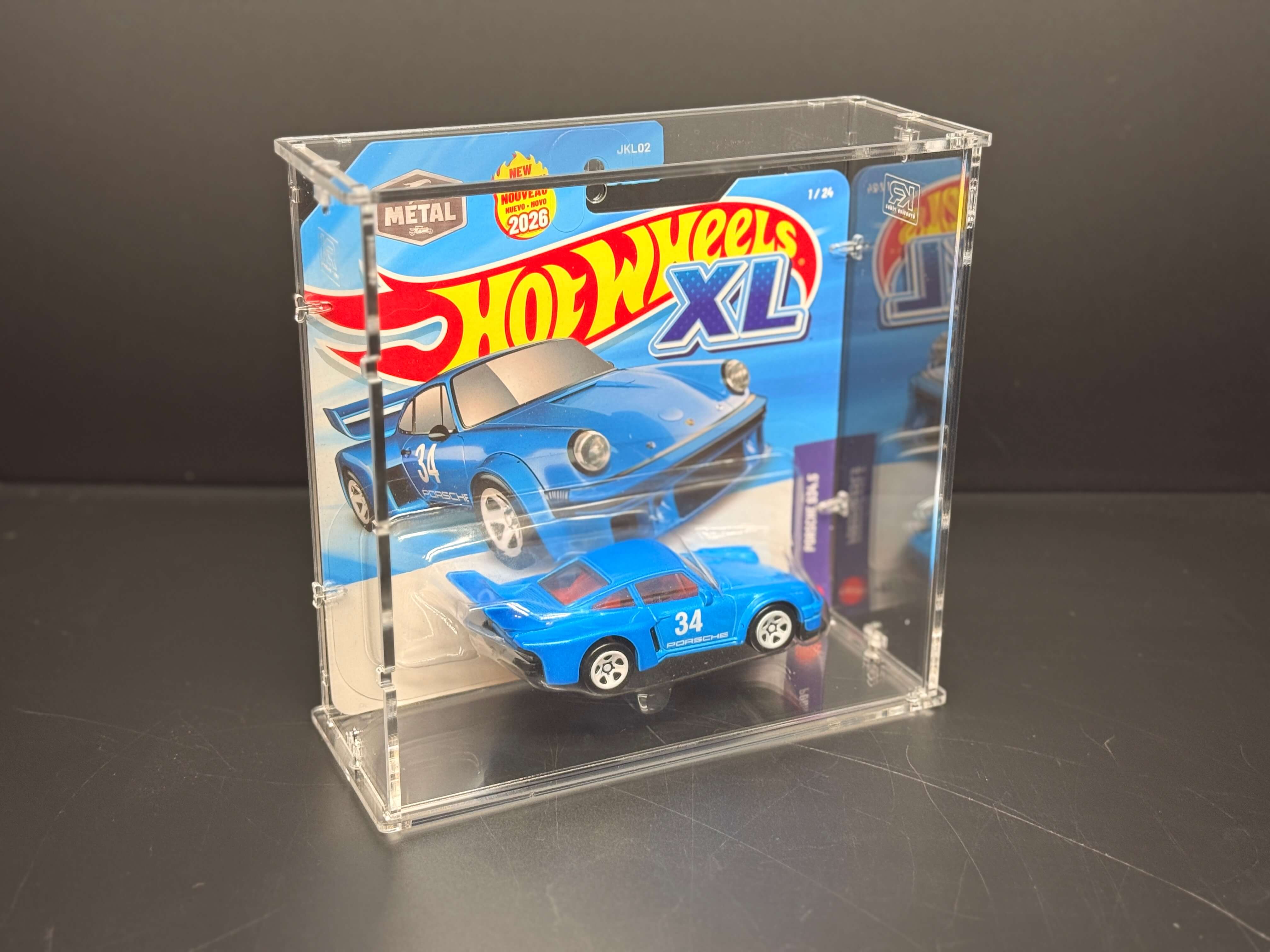 Hot Wheels XL Acrylic Display Case - Premium USA-Made Display