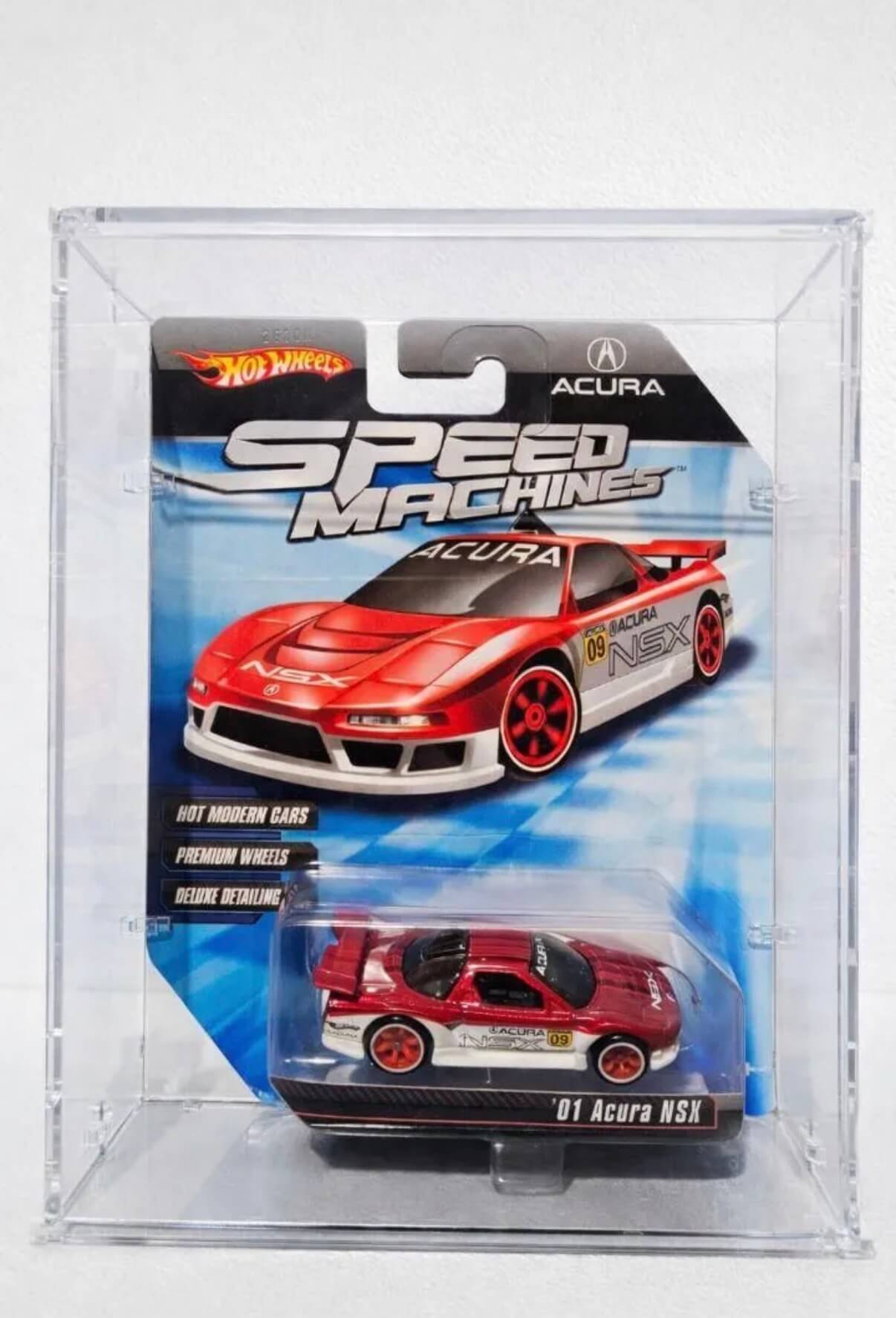 Hot Wheels Speed Machines Acrylic Display Case