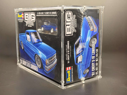 Revell BIG+Little Series 91' CHEVY S-10 LOWRIDER 1:25 Model Kit Acrylic Display Case