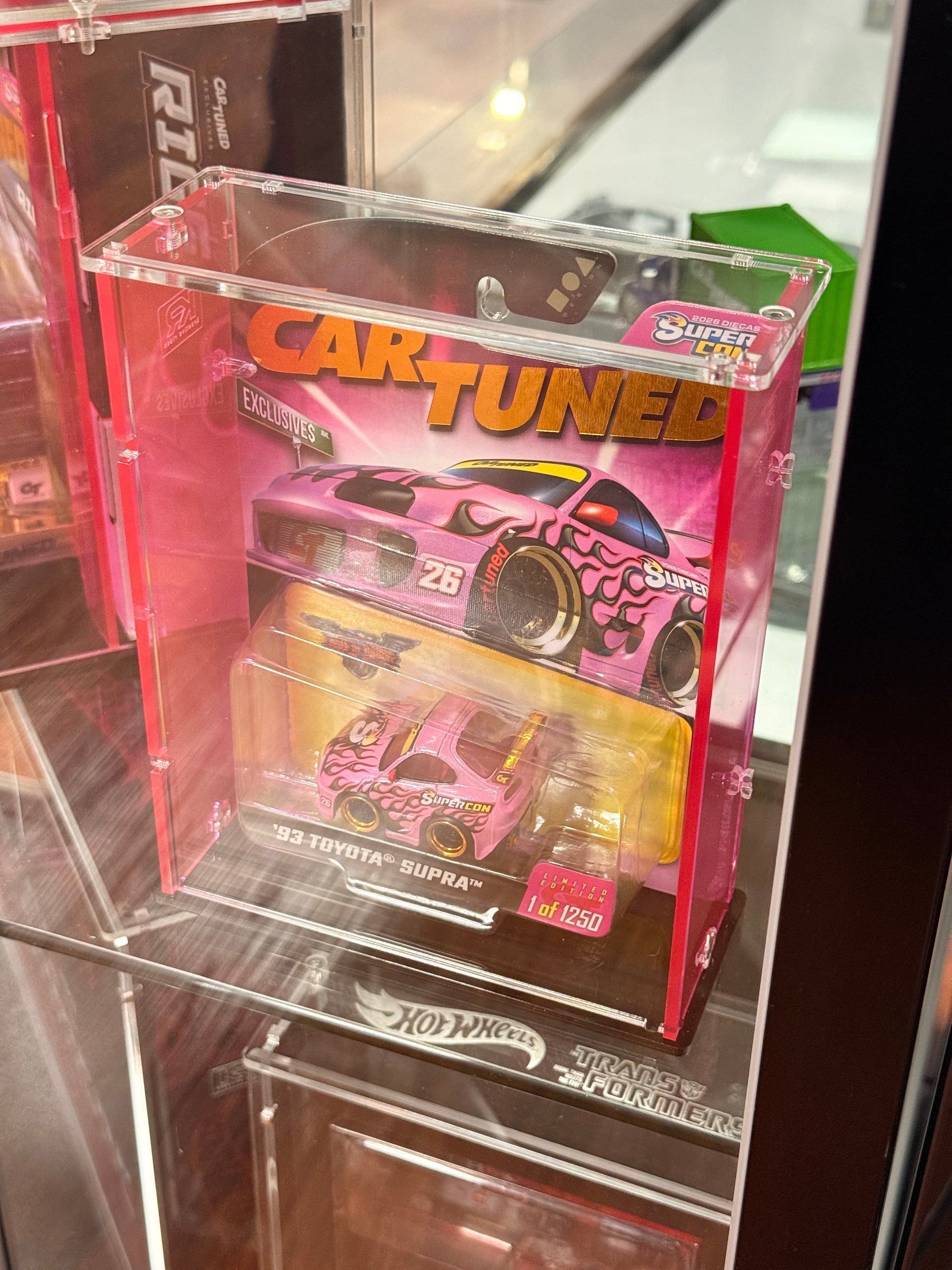 Car Tuned 2026 SuperCon Supra Display Case