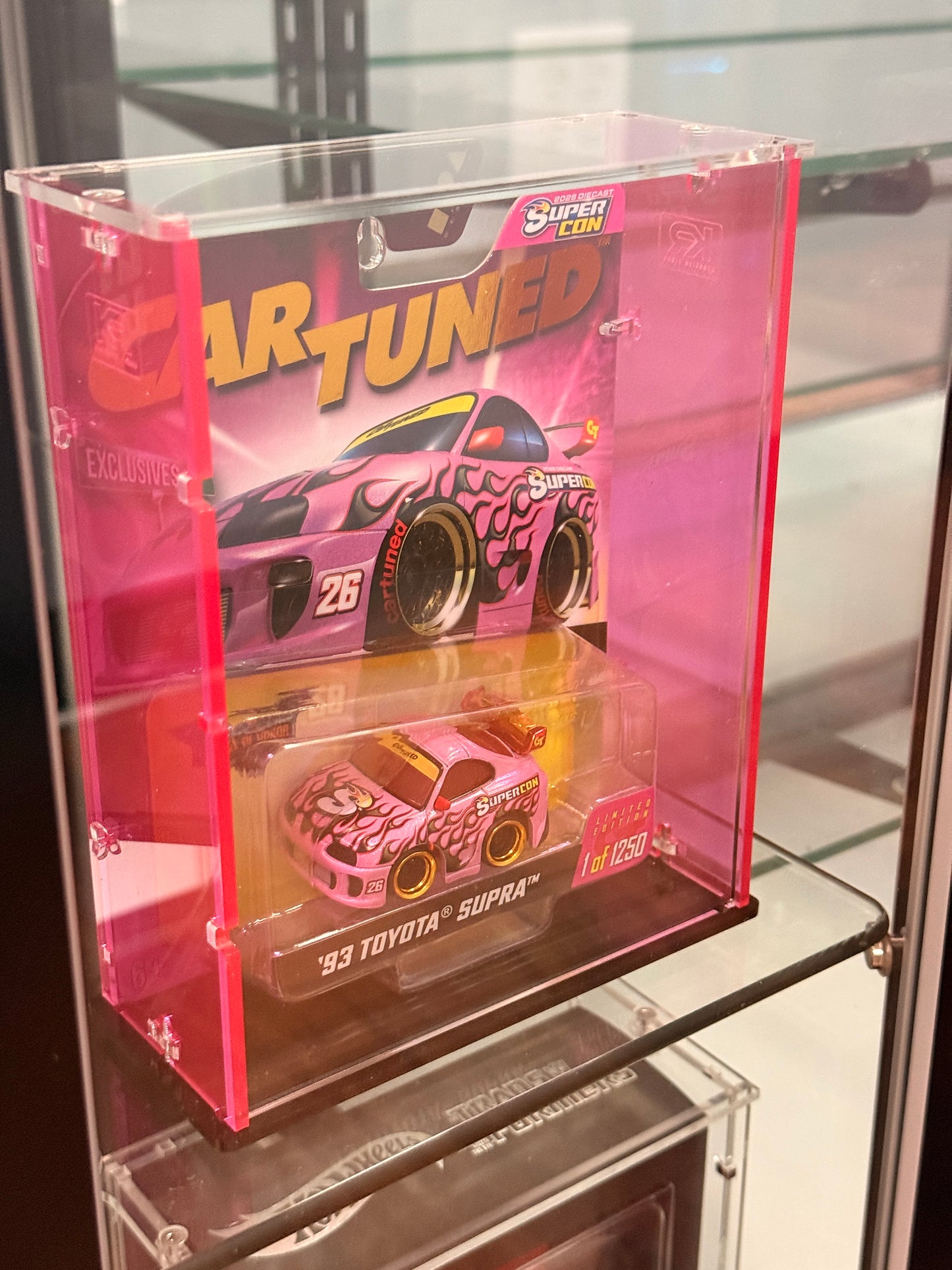 Car Tuned 2026 SuperCon Supra Display Case