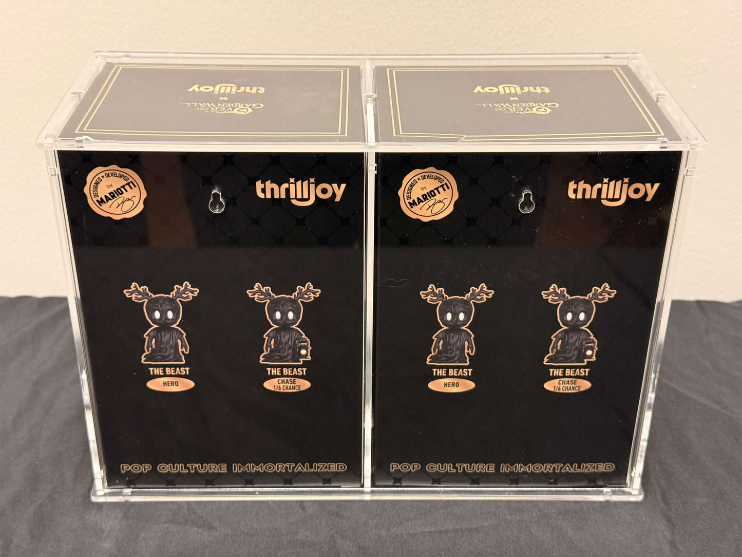 Dual PIX Thrilljoy's (Two Standard Size) Acrylic Display