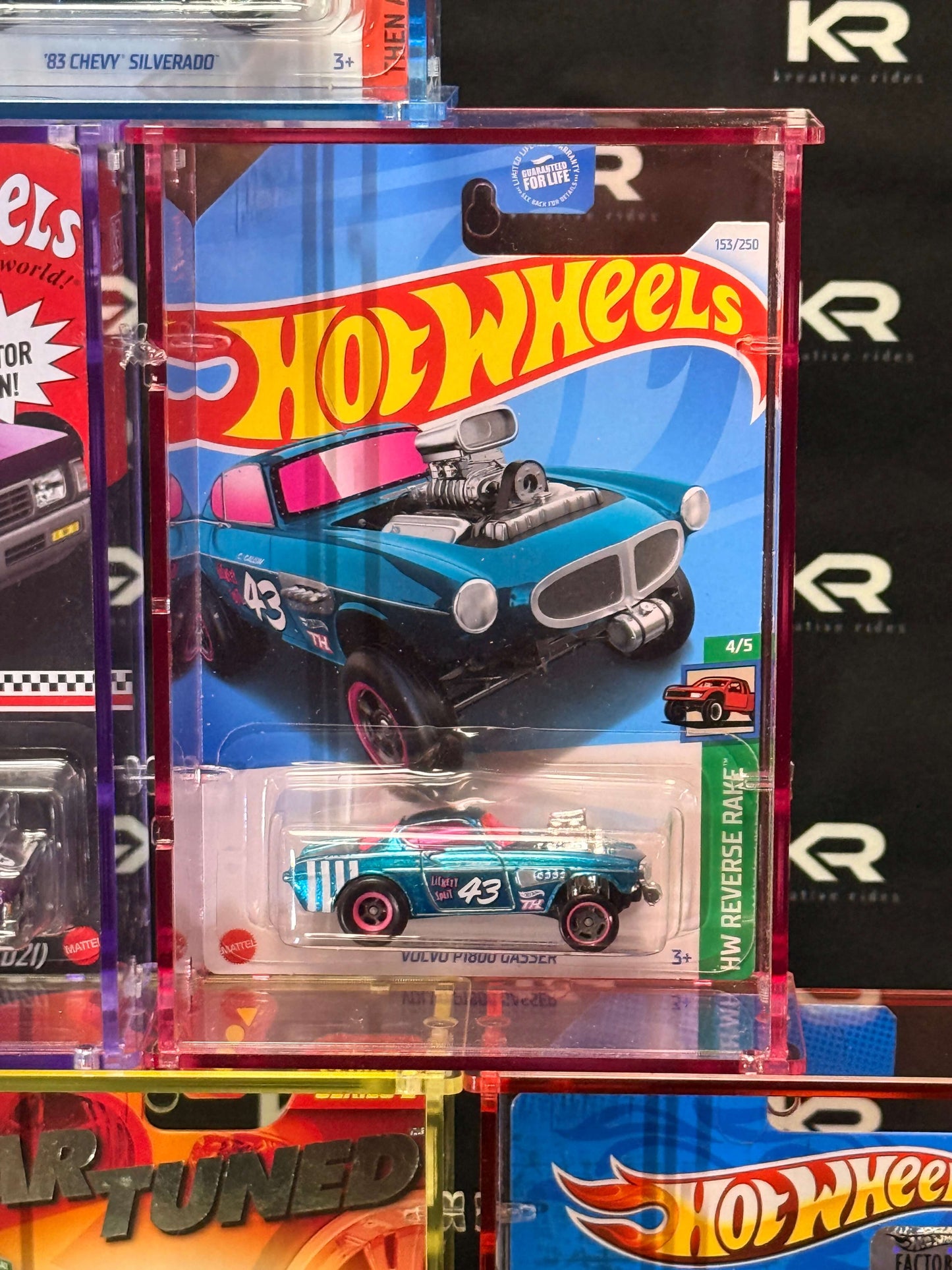 Edge Glow Acrylic Display | Hot Wheels RLC Mainline Matchbox Car Tuned