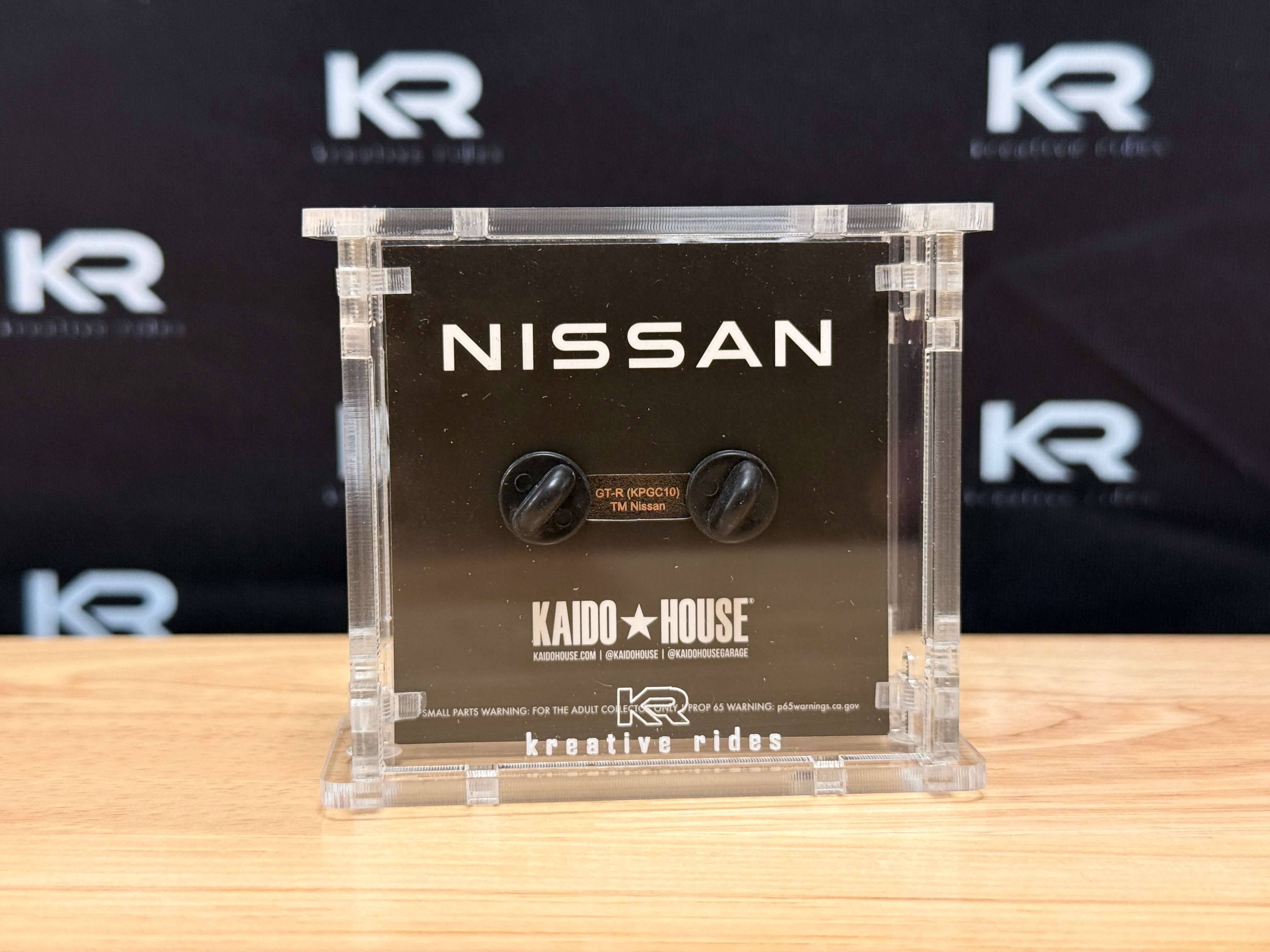 KAIDO HOUSE OFFSET Enamel Pin Display Case (Clear Edition