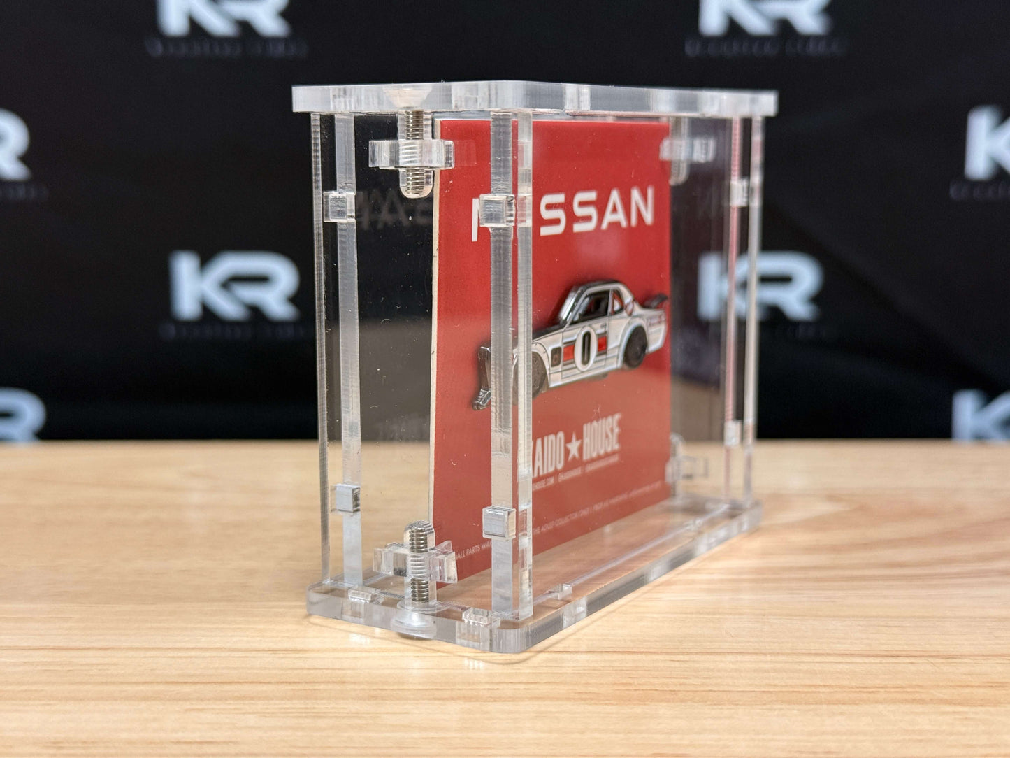 KAIDO HOUSE OFFSET Enamel Pin Display Case (Clear Edition)