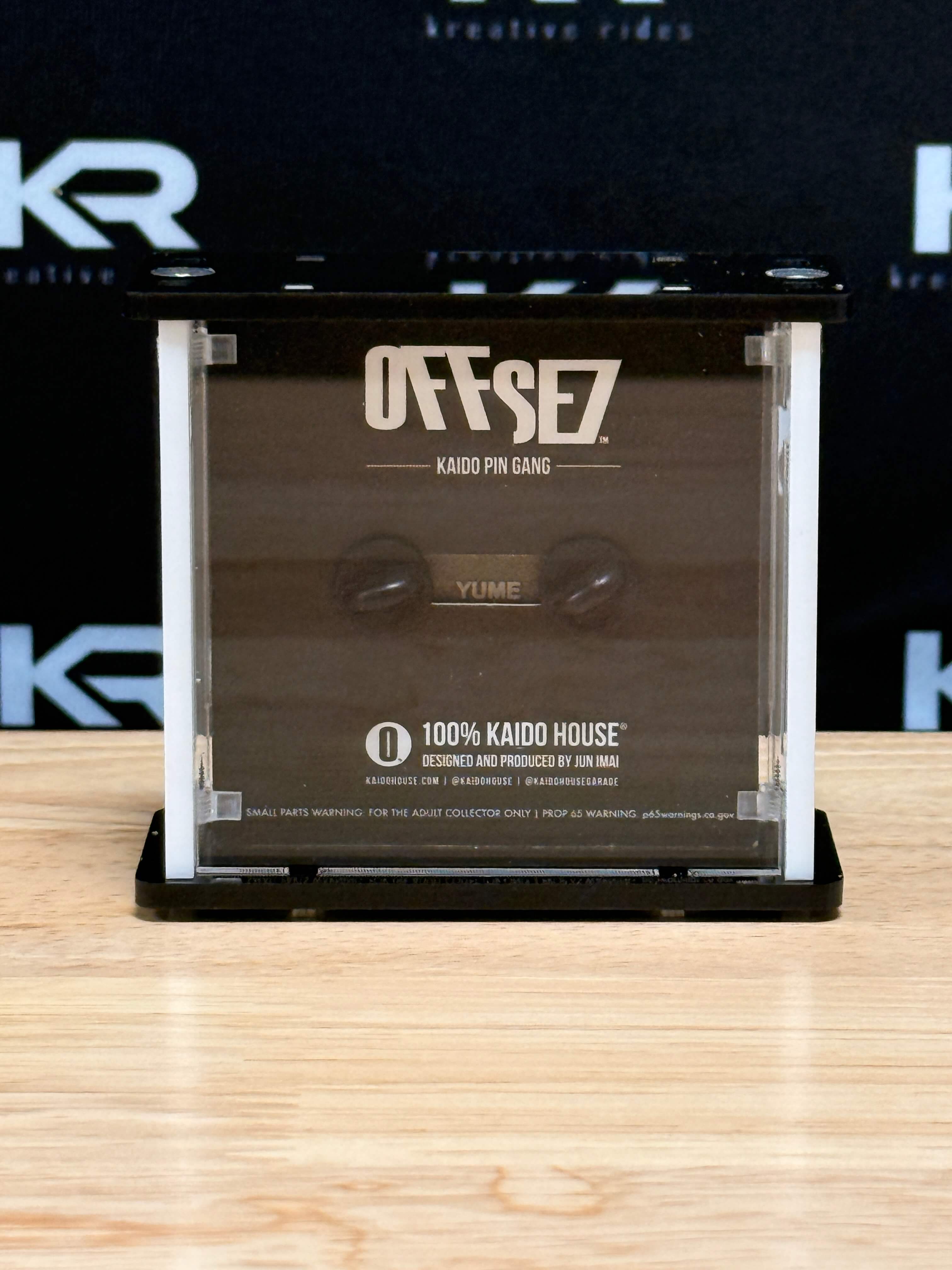 KAIDO HOUSE OFFSET Enamel Pin Display Case (Yume Edition