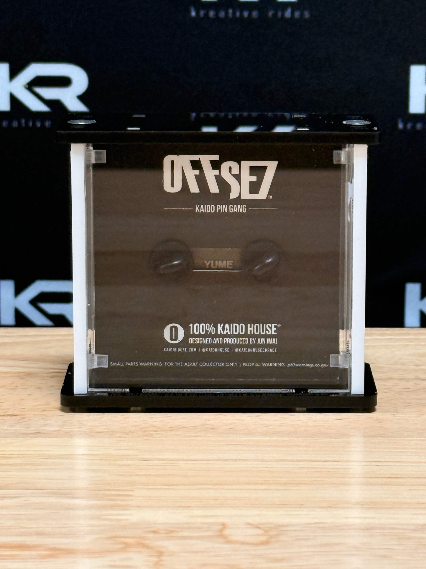 KAIDO HOUSE OFFSET Enamel Pin Display Case (Yume Edition)