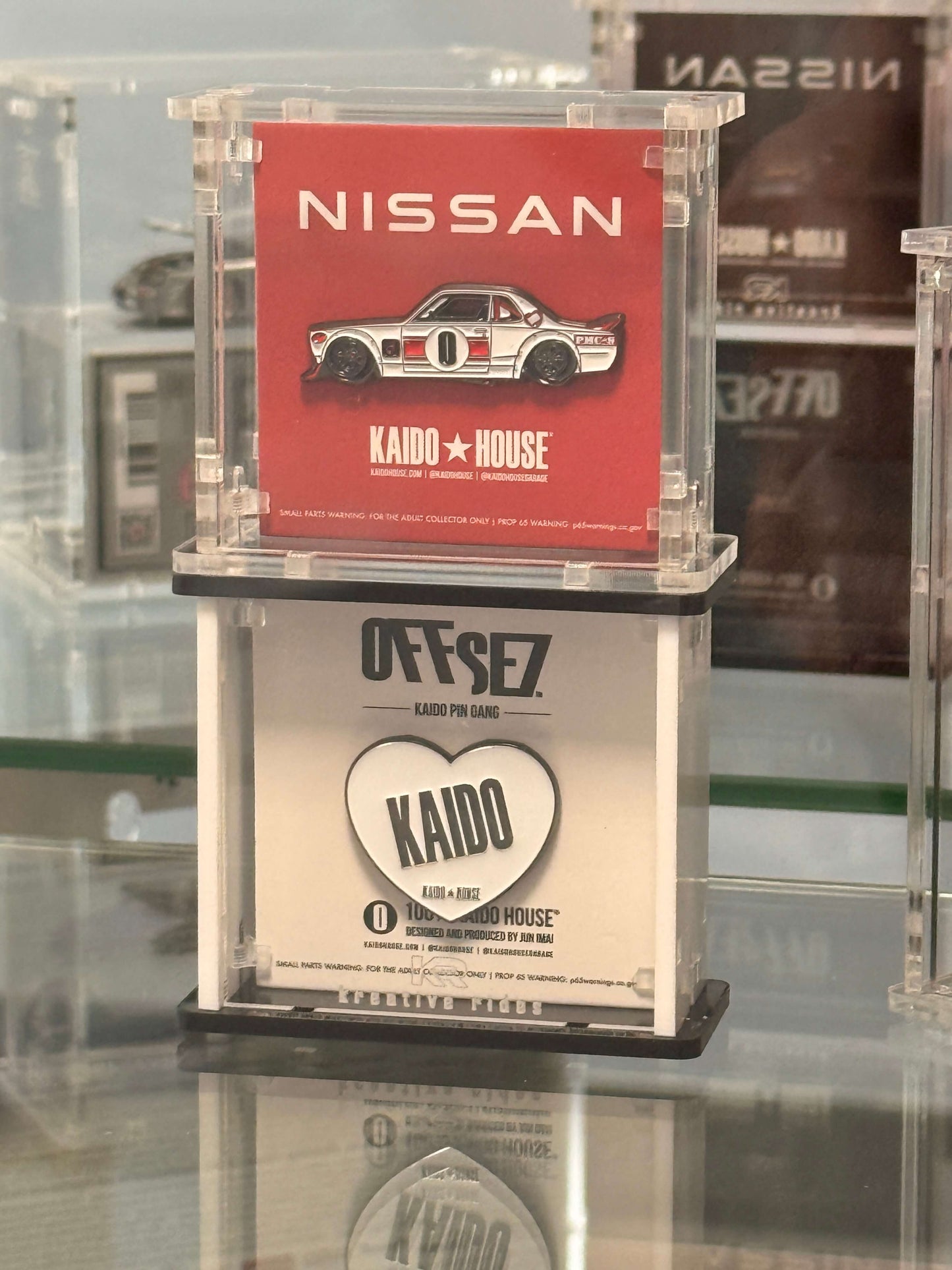 KAIDO HOUSE OFFSET Enamel Pin Display Case (Yume Edition)