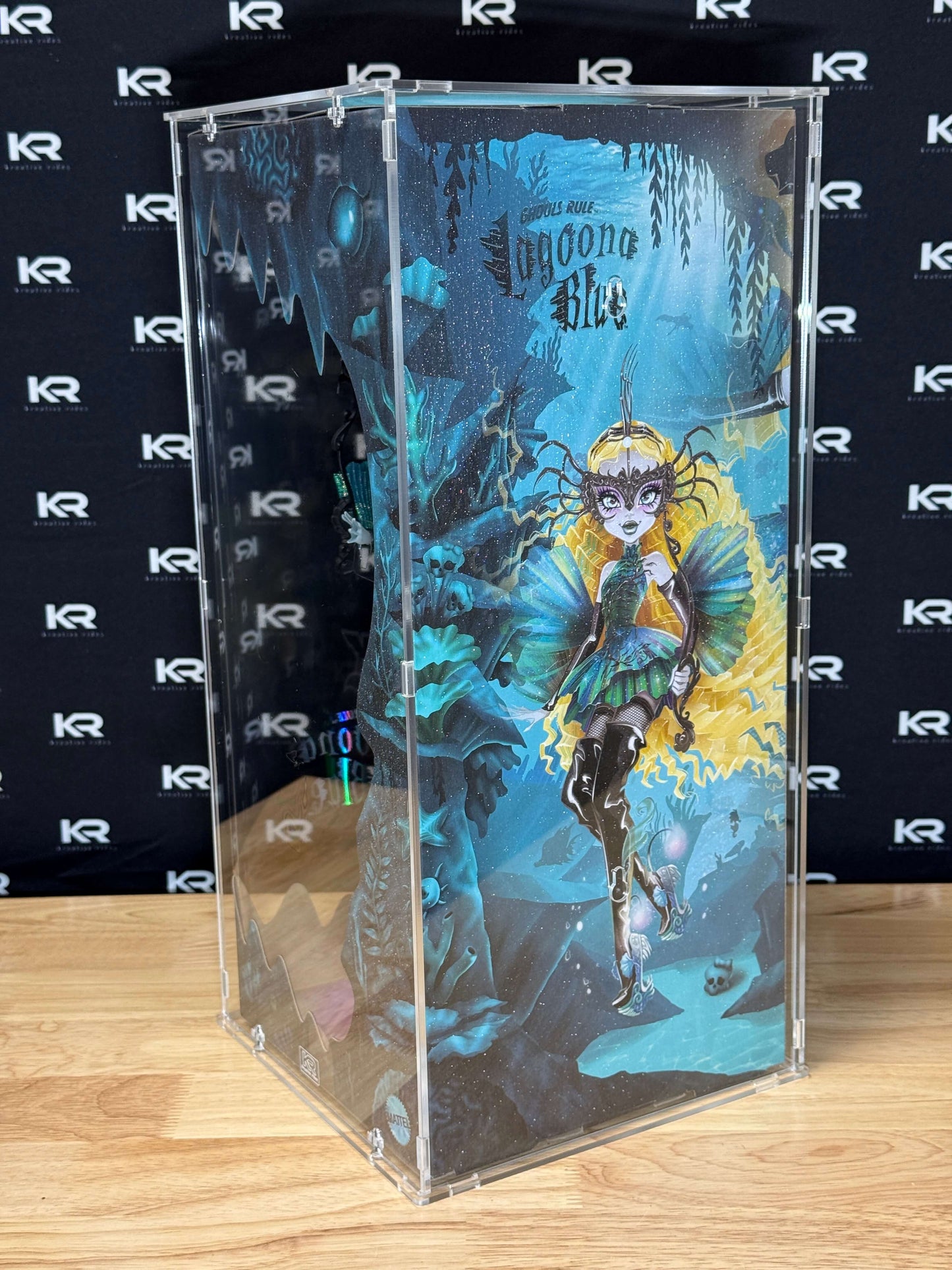Acrylic Display for Ghouls Rule Lagoona Blue Doll