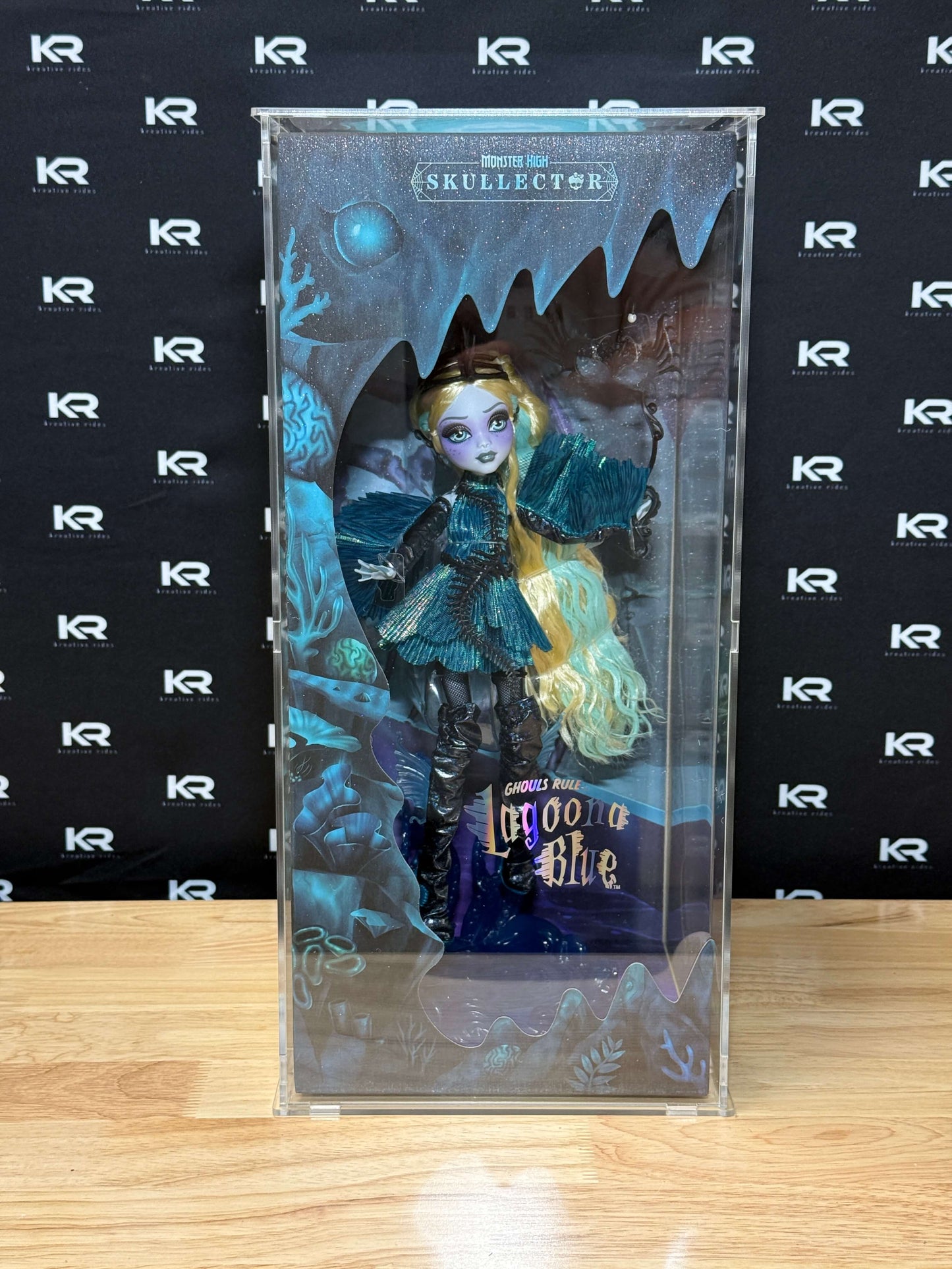 Acrylic Display for Ghouls Rule Lagoona Blue Doll