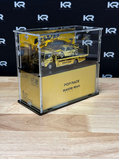 POP RACE - Transport Hauler 2-Tier Acrylic Display Case