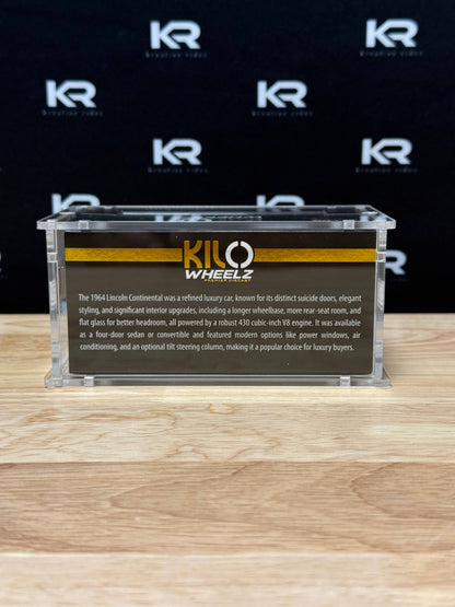 KILO WHEELZ Acrylic Display Case