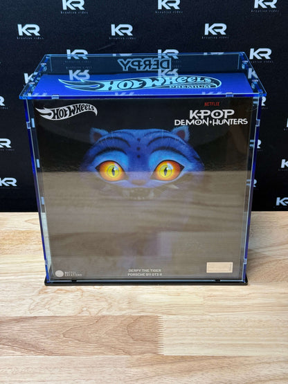 Acrylic Display Case for Hot Wheels Derpy Porsche 911 GT3 R