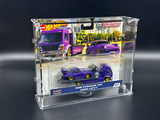 Hot Wheels Premium Team Transport Acrylic Display