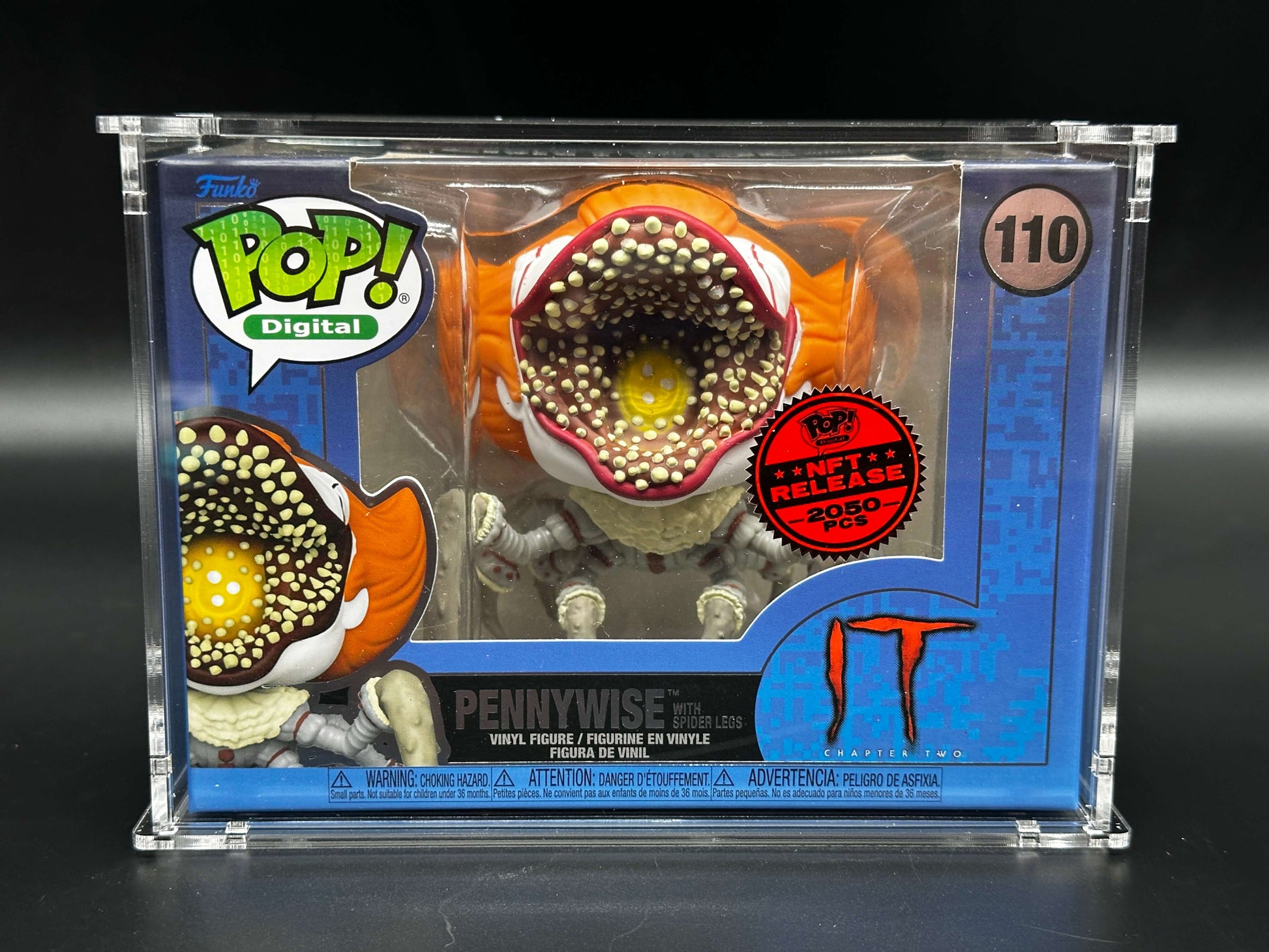 Vertical Funko Pop Standard Acrylic Display Case
