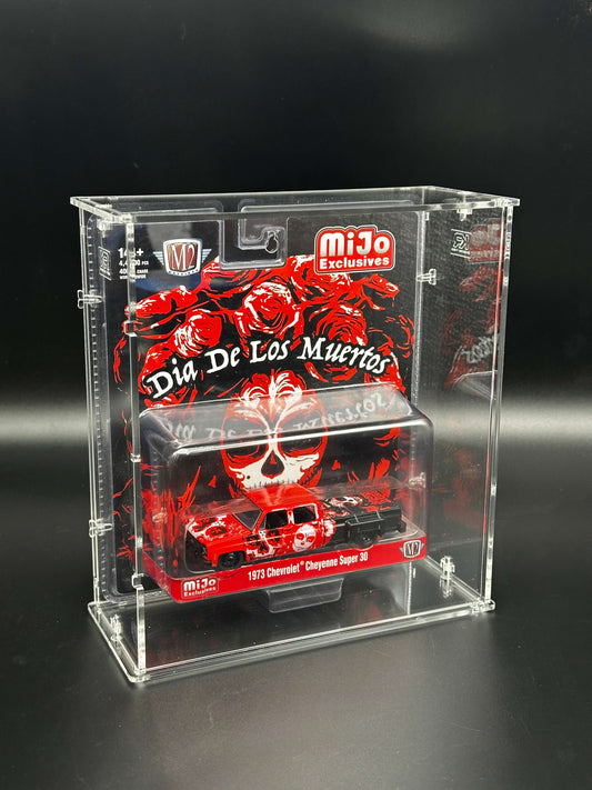 M2 Machines Wide Card Blister Pack Acrylic Display Case