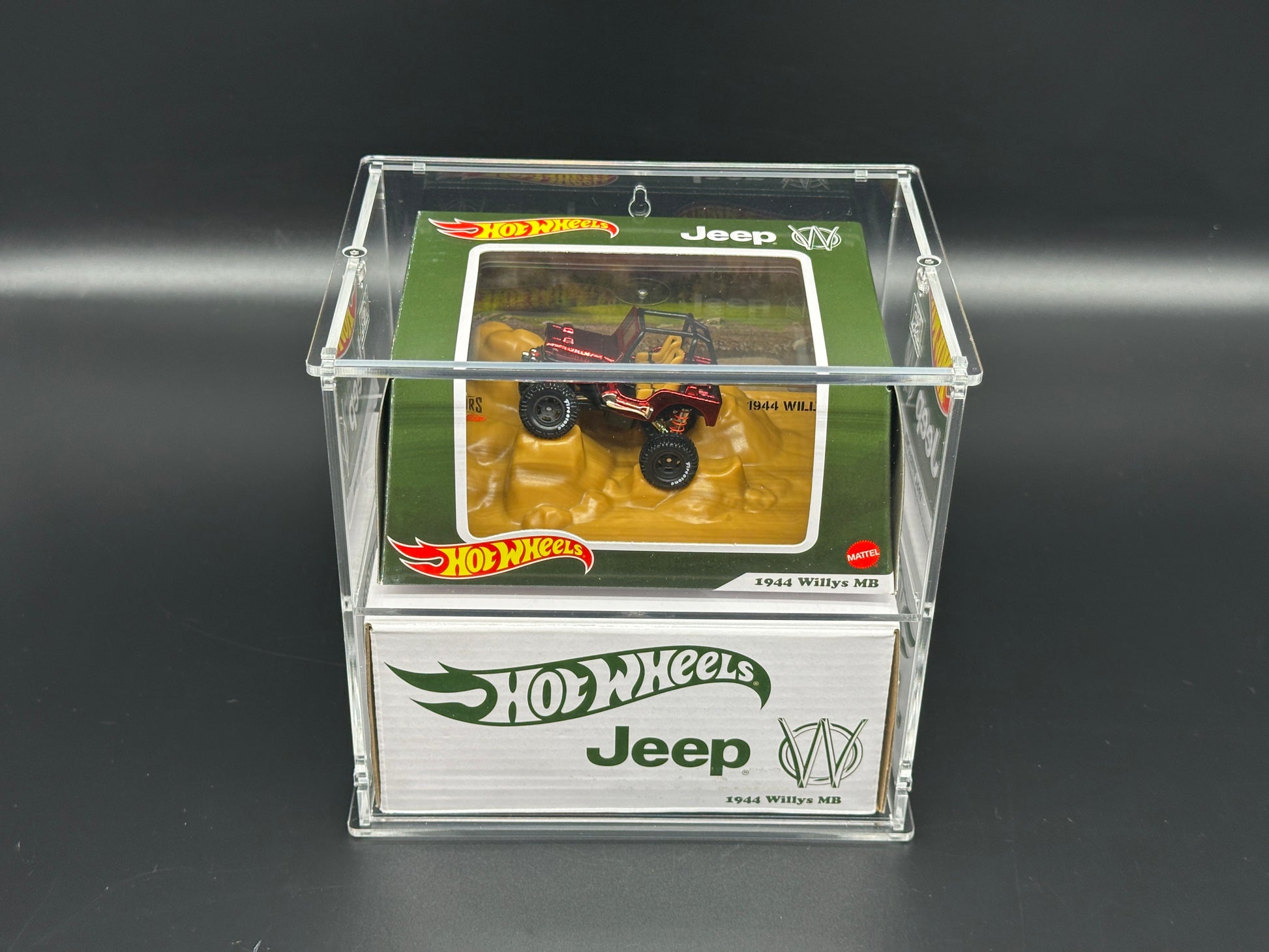 Hot Wheels RLC Big Box 2-Tier Diecast Acrylic Display