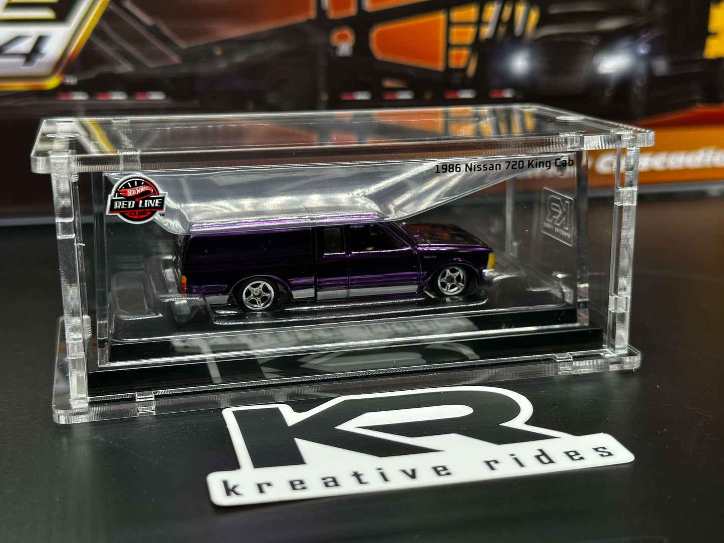 3 Pack Bundle of Hot Wheels RLC Small Box 1-Tier Diecast Acrylic Display *Stackable*