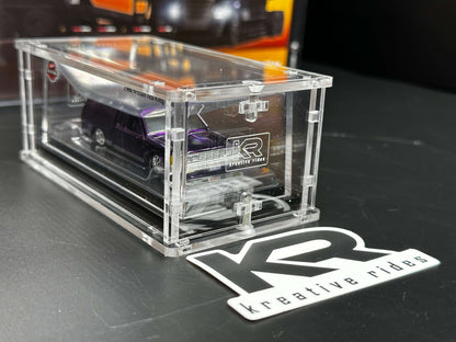 3 Pack Bundle of Hot Wheels RLC Small Box 1-Tier Diecast Acrylic Display *Stackable*
