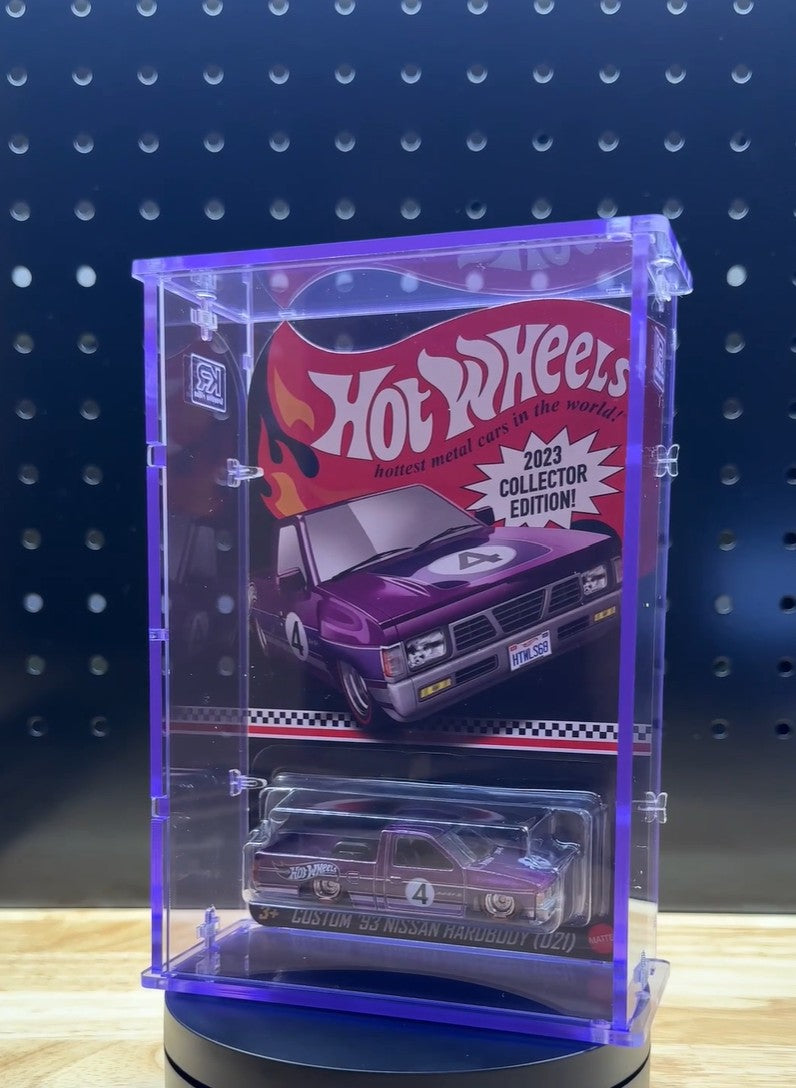 Purple Edge Glow Hot Wheels RLC Mainline Matchbox Car Tuned