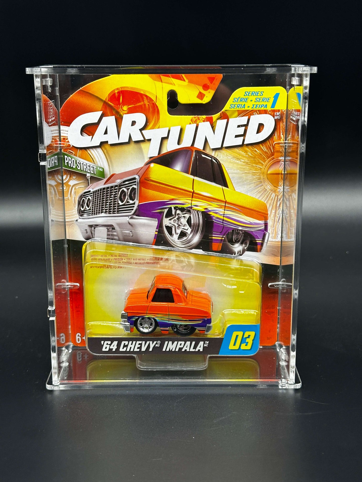 car tuned diecast acrylic display protector