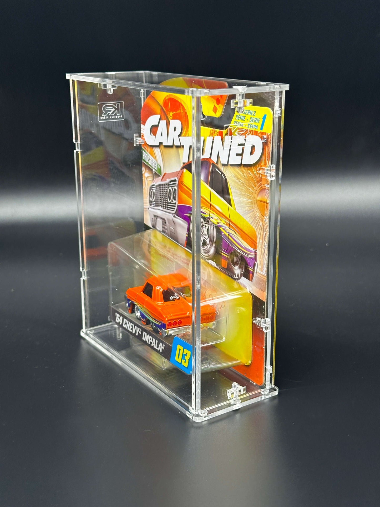 car tuned diecast acrylic display protector