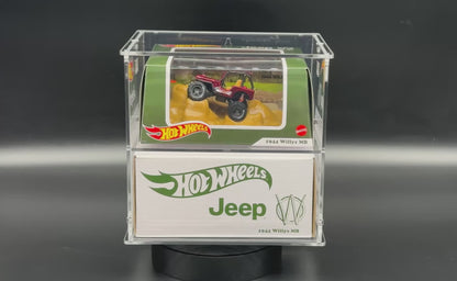 Hot Wheels RLC Big Box 2-Tier Diecast Acrylic Display