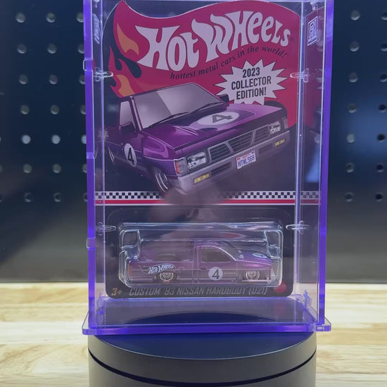 Purple Edge Glow Mainline Hot Wheels Car Tuned Matchbox RLC 
