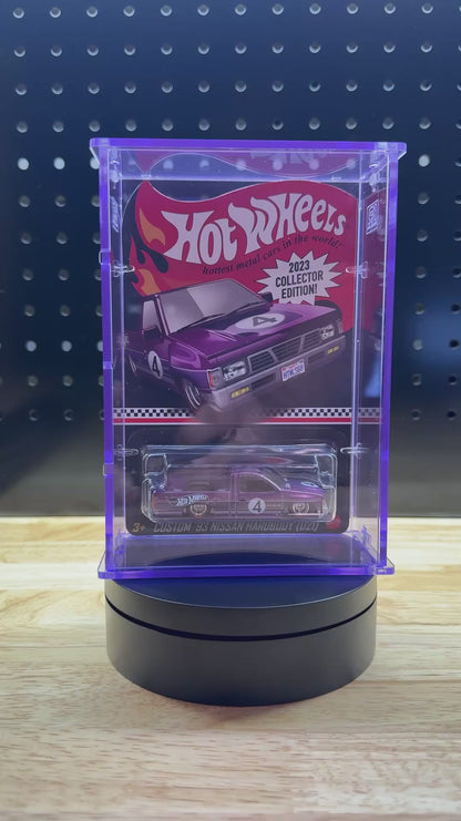 Purple Edge Glow Mainline Hot Wheels Car Tuned Matchbox RLC 