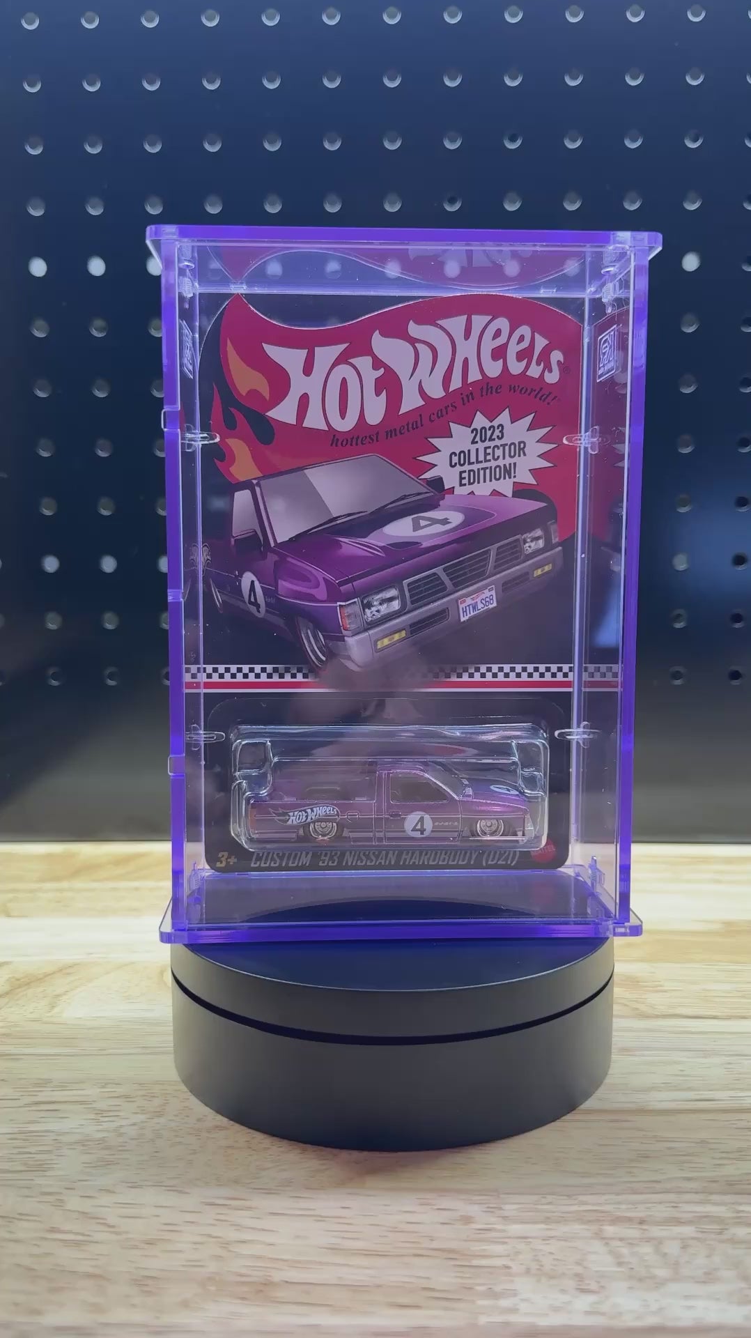 Purple Edge Glow Mainline Hot Wheels Car Tuned Matchbox RLC 