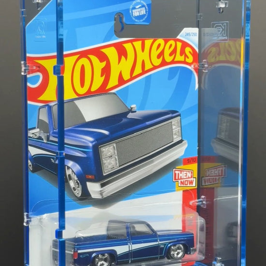Blue Edge Glow Mainline Hot Wheels Car Tuned Matchbox RLC 