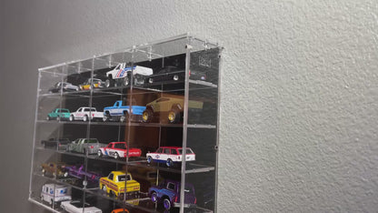 THE TWENTY PACK - Acrylic display case with 1:64 scale model cars